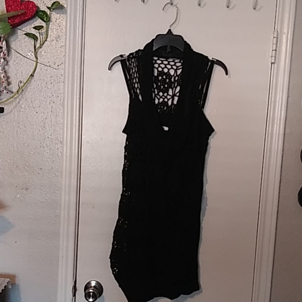 Miilla..TWO PEACE TOP..KNIT SEE THROUGH